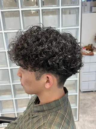 パーマ メンズ 【fifth】渡部 永遠のヘアスタイル