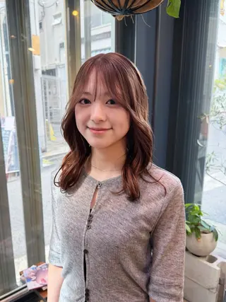 ミディアム MISATO | 神戸元町のヘアスタイル
