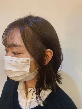カラー cana 札幌レイヤースタイルのヘアスタイル