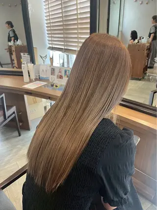 ロング 木場 麗咲のヘアスタイル
