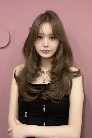 ロング カラー 表参道/ワンホンヘア SAAYA🖤のヘアスタイル