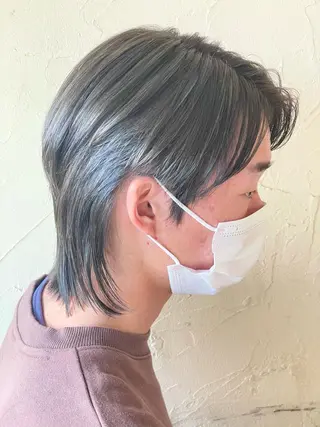 ショート カラー メンズ メンズ特化/パーマ指 名No.1/百瀬太郎のヘアスタイル