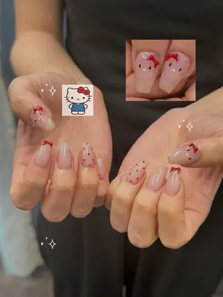 ネイル PEEKABOO 旧:momo京橋のネイルデザイン