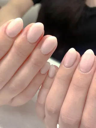ネイル I-nailロング /ワンホン/キラキラのネイルデザイン