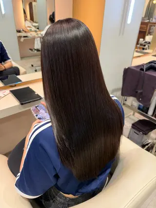 ロング 金安 かんたのヘアスタイル