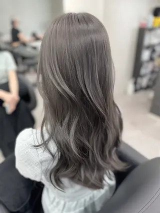 ロング カラー なんば髪質改善カラー Ardoreのヘアスタイル