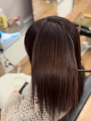 ミディアム 美髪矯正‎×髪質改善 任せて🤍Ko-taのヘアスタイル