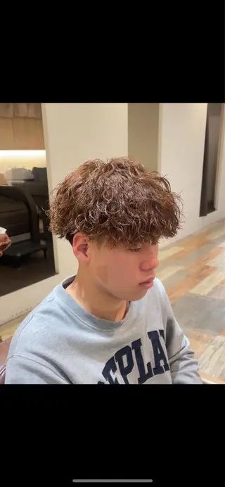 メンズ 髪質改善 メンズパーマゆうひのヘアスタイル