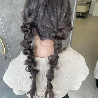 ヘアアレンジ 顔まわり/インナー カラー/　syuriのその他イメージ