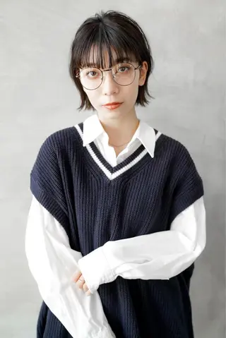 ショート 🩵MAI🩵 レイヤーカットのヘアスタイル