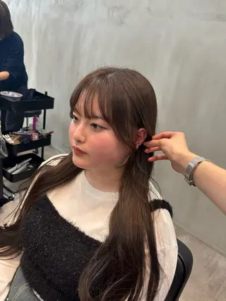 ロング 片平 帆香のヘアスタイル