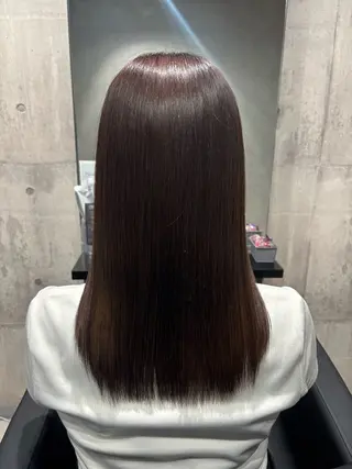 セミロング _WHITE / KENTOのヘアスタイル