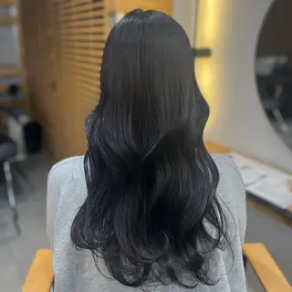 ロング 冨田 悠稀/ 髪質改善縮毛&カラーのヘアスタイル