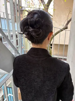 セミロング ヘアアレンジ yuuna/ ハッシュカット🎀のヘアスタイル