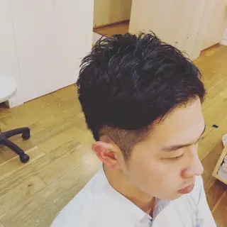 ショート メンズ ナチュラルスタイル ☘️🌴MITA🌴のヘアスタイル