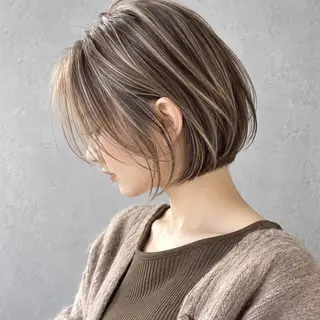 ショート カラー otoha 高槻/ カラー縮毛モデル募集のヘアスタイル