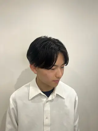 ミディアム パーマ メンズ 【メンズ特化】金沢 /片町 髙木 功基のヘアスタイル