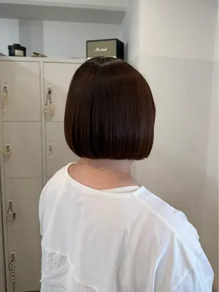 ショート yutaka/透明感 カラー/髪質改善🤎のヘアスタイル