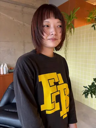 カラー 京都／カラー momohaのヘアスタイル