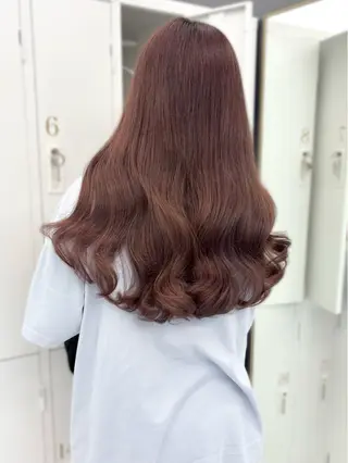 ロング カラー 盛れる顔周り🤍渋谷 Risa🎀のヘアスタイル