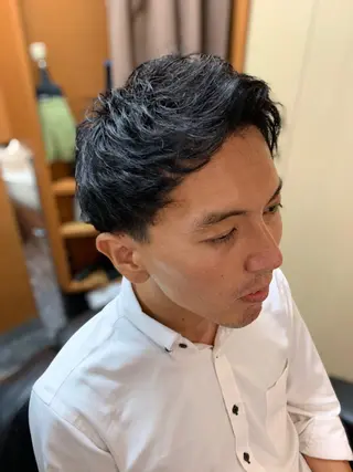 メンズ プレミアムバーバー 草野のヘアスタイル