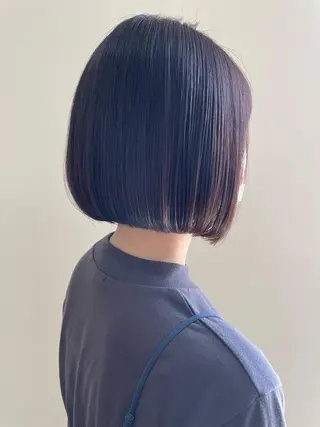 ミディアム カラー 相原 美咲のヘアスタイル