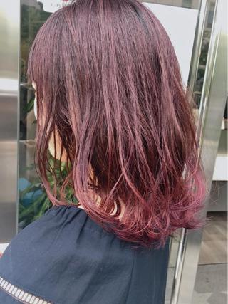 セミロング 植田 敬太のヘアスタイル