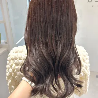 セミロング カラー チアキ ジュリのヘアスタイル