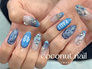 ネイル 神田 ココナッツのネイルデザイン