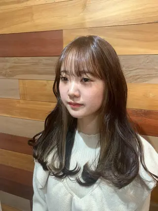 カラー CHIE艶カラー& 癒しヘッドスパ🌿のヘアスタイル