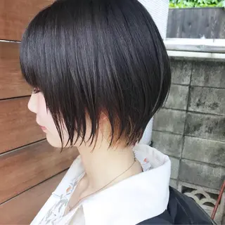 ショート カラー 大人女性ショート専門 tomodaのヘアスタイル