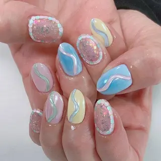 ネイル ･:*+.✳︎˚✧₊ MAKI NAILのネイルデザイン