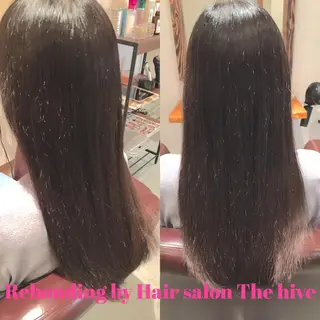 ロング パーマ Hair salon The  hiveのヘアスタイル
