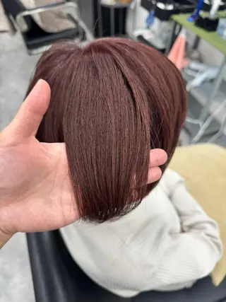 ショート 髪質改善メニュー 長井 美佐子のヘアスタイル