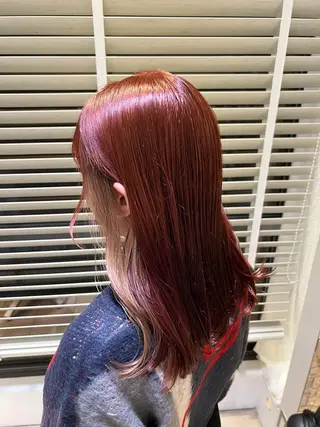 セミロング カラー カットモデル様 募集中のヘアスタイル