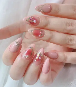 ネイル HandSnail 座間ネイルサロンのネイルデザイン