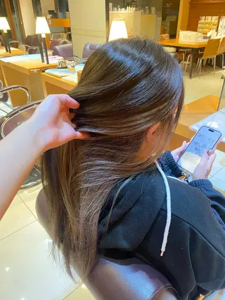 ロング カラー 🫧Lien mizuki 🫧のヘアスタイル