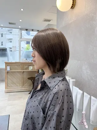 カラー 韓国ヘアケアブリーチ 莉奈のヘアスタイル