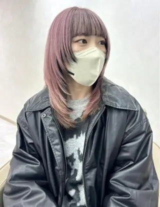 カラー デザイン×ダブルカラ ーHarusa🎀のヘアスタイル