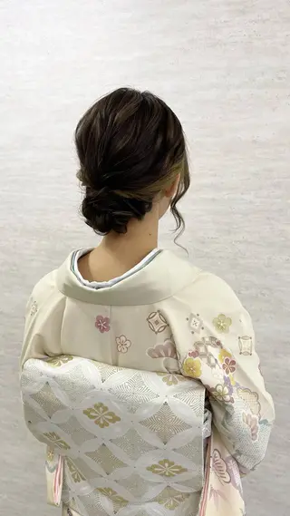 セミロング 羽太 正江のヘアスタイル