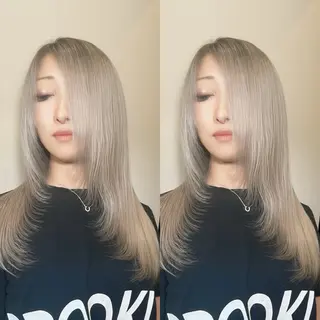 セミロング Y Uのヘアスタイル
