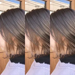ショート カラー パーマ ヘアアレンジ 🫧一気にあか抜け 🫧mayuのヘアスタイル