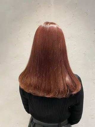 セミロング yuu/髪質改善 カラー🌛のヘアスタイル
