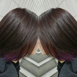 ミディアム カラー Cecilhair 店長松本のヘアスタイル