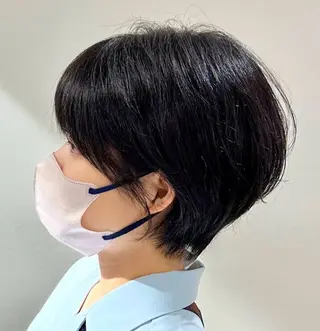 ショート ハイライト/ショート 松倉のヘアスタイル
