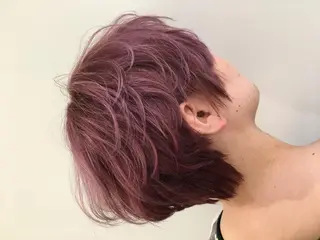 ミディアム ハイトーンブリーチ 土坂 由志【京都】のヘアスタイル