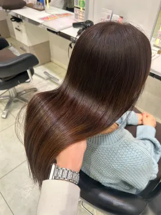 ロング スパ/カラー/巻き髪 𝐑𝐔𝐍𝐀のヘアスタイル