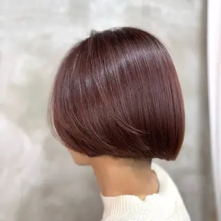 ショート カラー 艶髪‎カラー🤍 RIKAのヘアスタイル