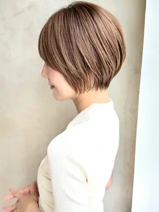 ショート カラー ショート、ボブの神✨ 峯朋也✂︎✨のヘアスタイル