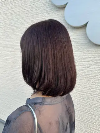 カラー 𝑴𝒐𝒓𝒊 /髪質改善/艶髪🖤のヘアスタイル